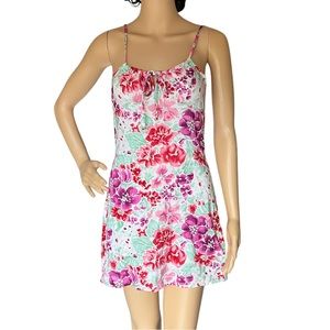 White floral mini dress. Junior’s size 5
